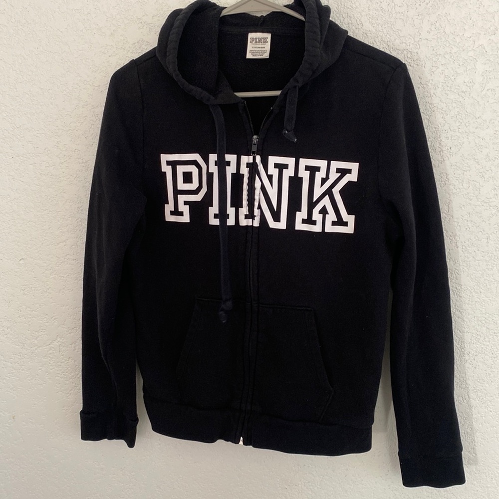 Pink zip up